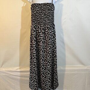 Shein Curve Long Black and White Sundress. Size OXL